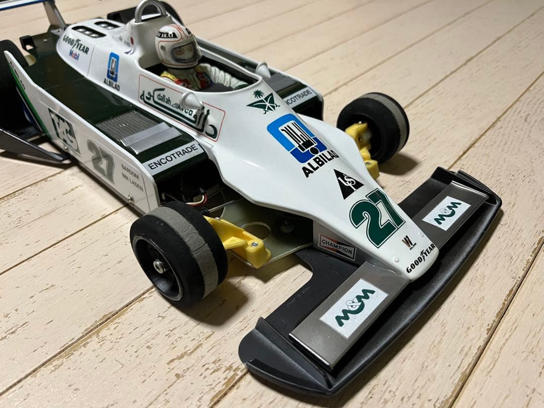タミヤラジコンカー 1/10 ウイリアムズFW-07(当時物)