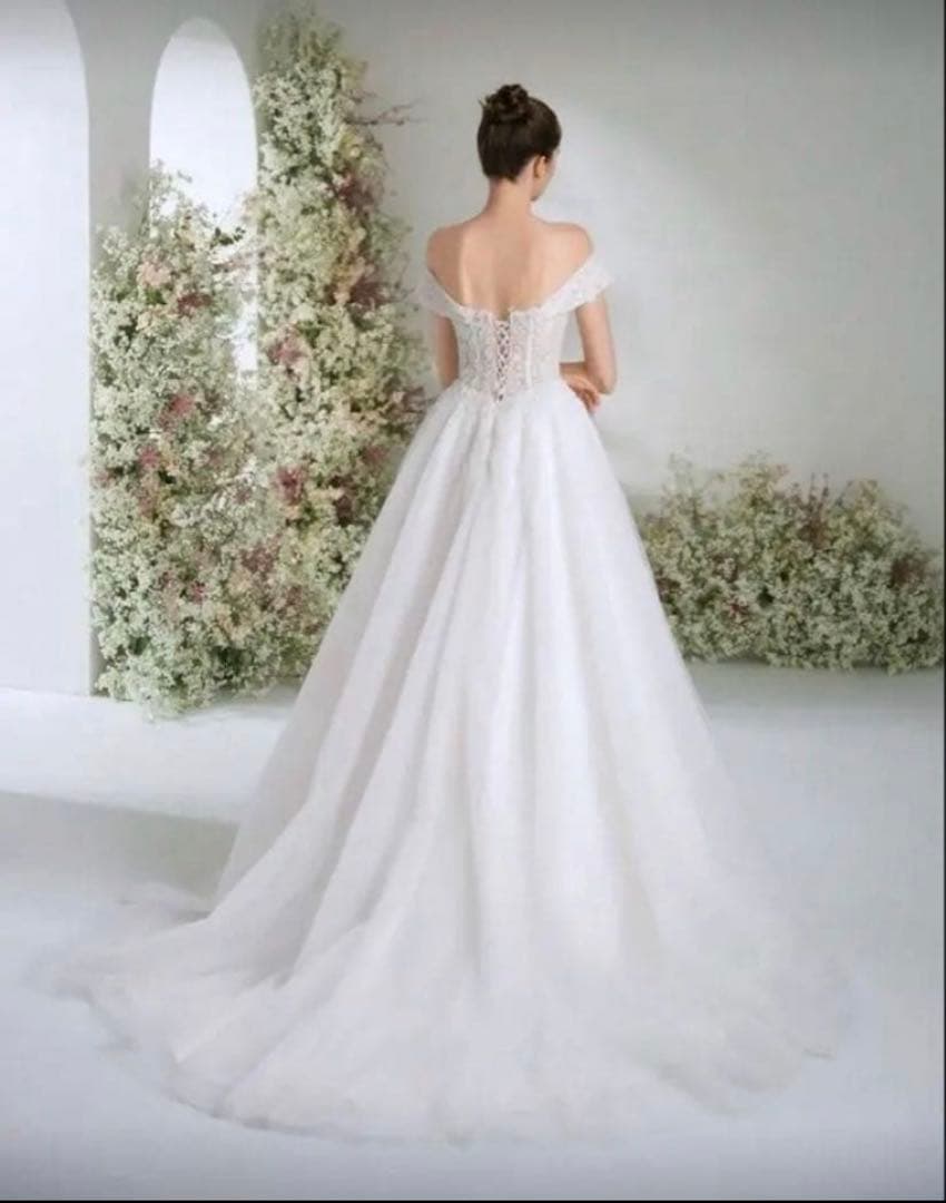 韓国ドレス 前撮り ウェディングドレス