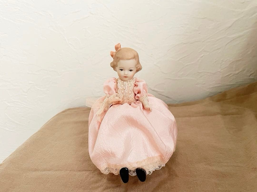 勿忘草　ビスクドール　ピンクッション