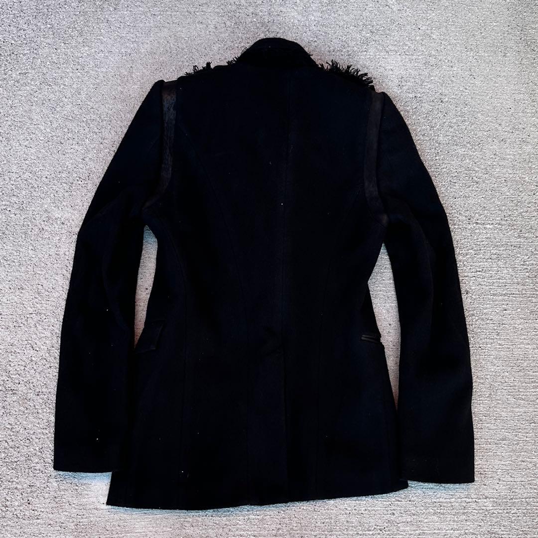 ifsixwasnine ナポレオンジャケット カシミヤ レザー v系