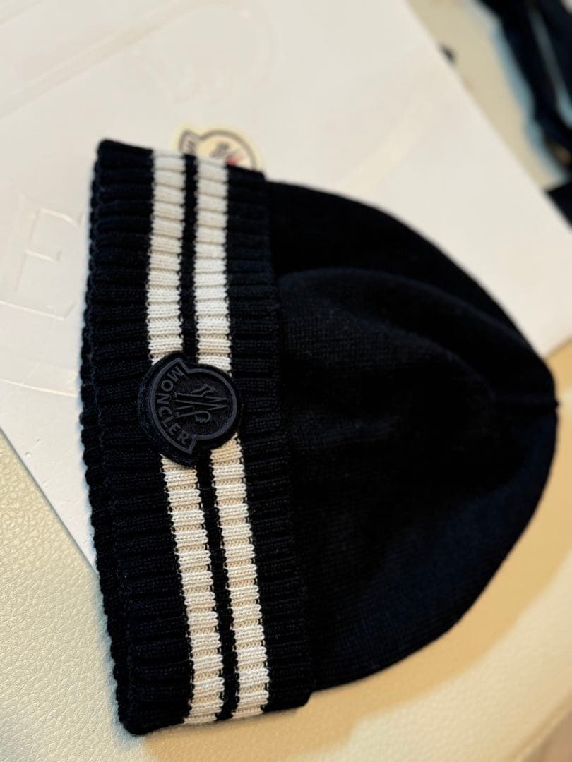 MONCLERキッズニット帽