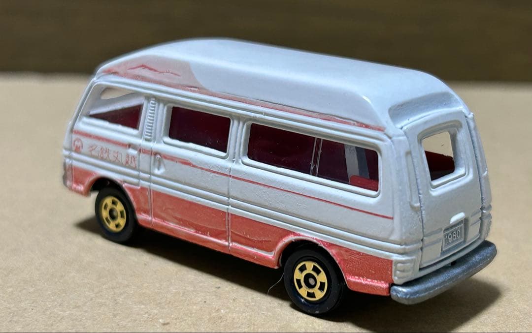 日本製 トミカ ニッサン キャラバン 名鉄丸越特注