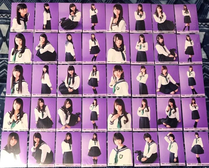 欅坂46 欅宣言 2016 5月 MAY 4種コンプ 生写真