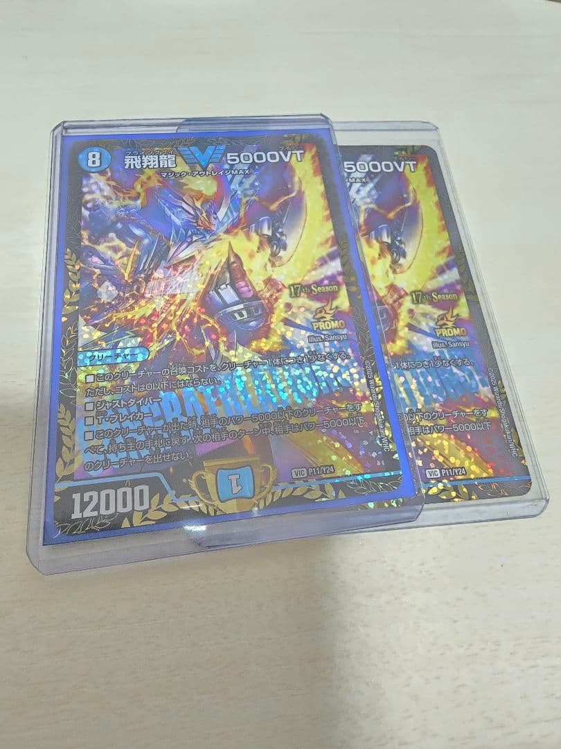 飛翔龍5000vt csプロモ 2枚