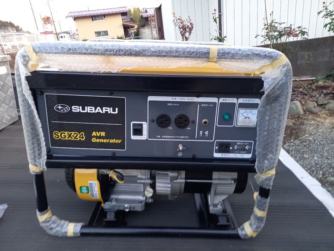 SUBARU SGX24 発電機 100V 50Hz　引取限定