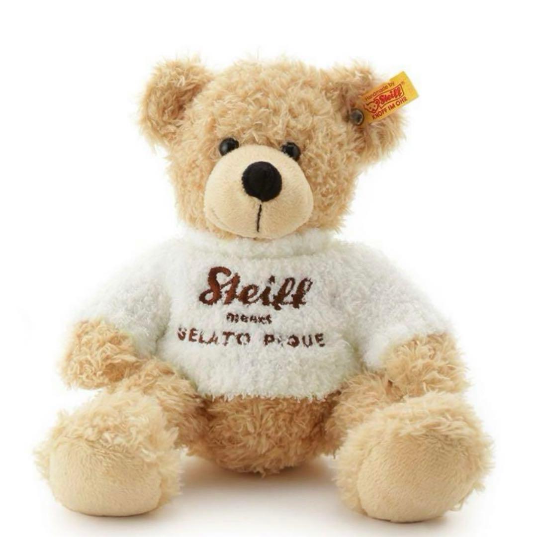 【新品未使用】ジェラートピケ　Steiffシュタイフぬいぐるみ　ジェラピケ