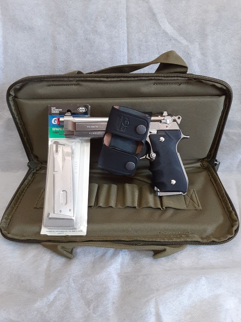 マルイM92F クロームステンレス モデル　ガスブローバック 18歳以上