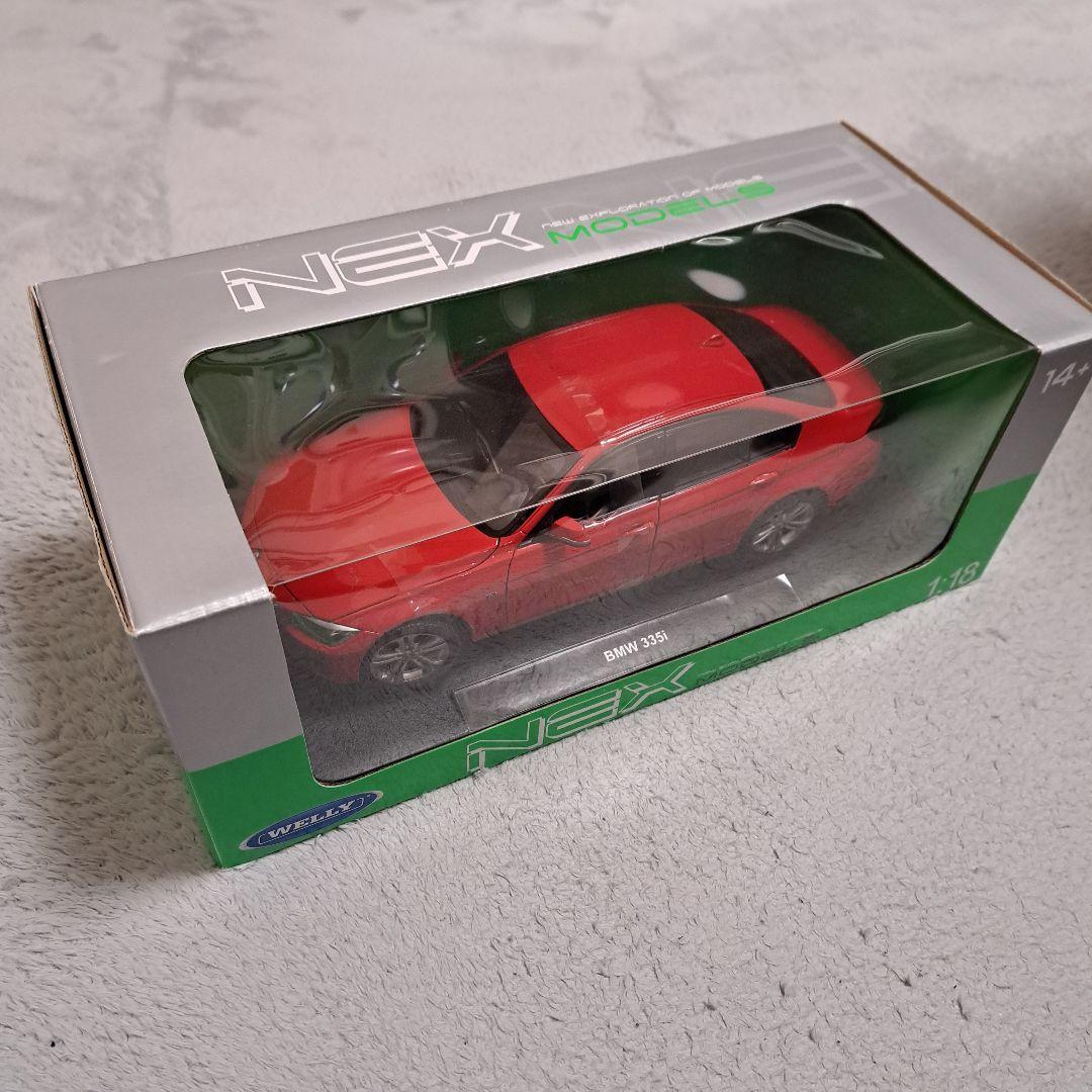 ミニカー BMW 335i 1/18 NEX Welly