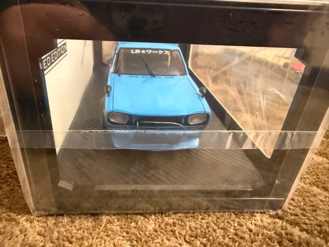 イグニッションモデル　LBWK KPGC10 青 ミニカー 限定版 1/18