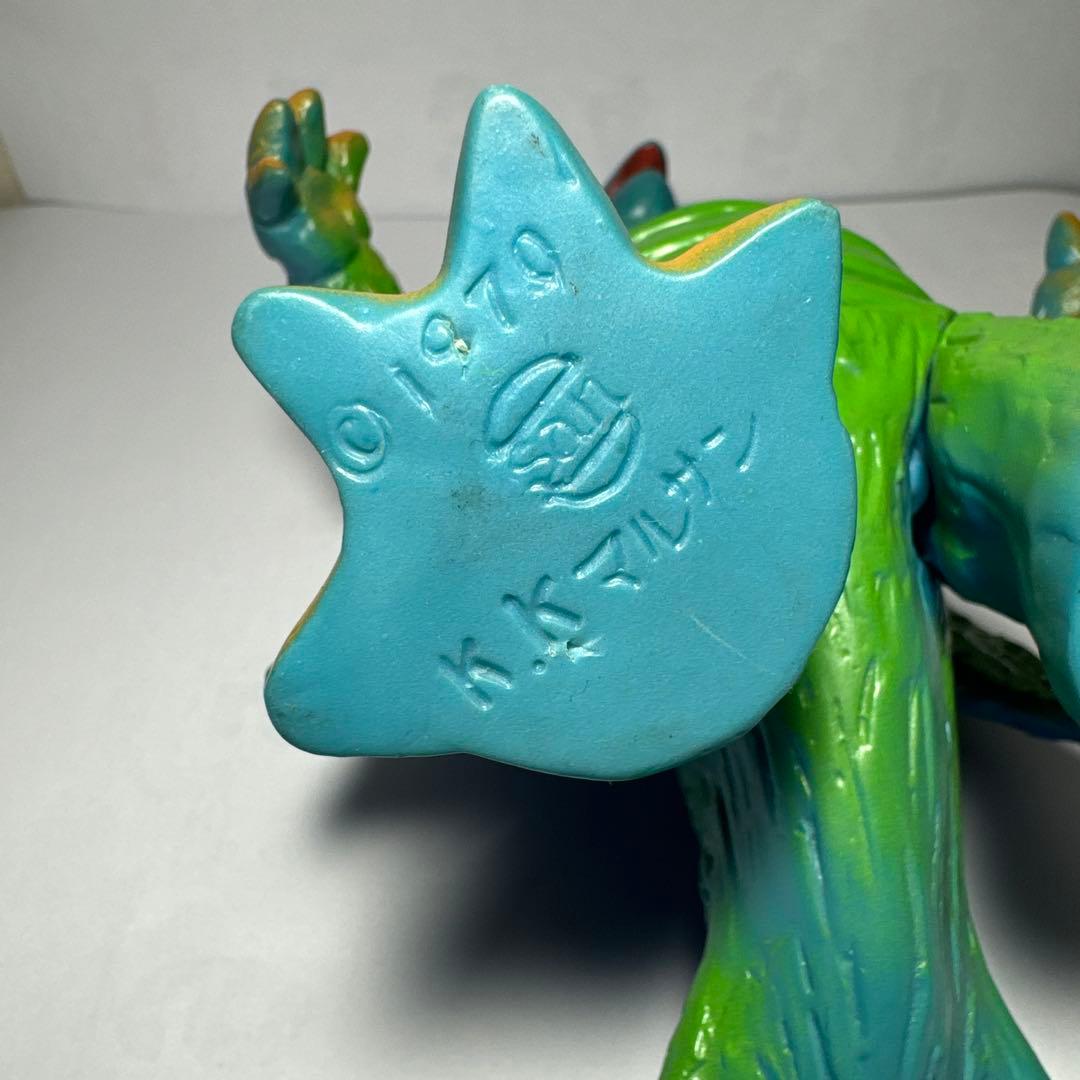 当時物　マルサンオリジナル怪獣ソフビボンドラア