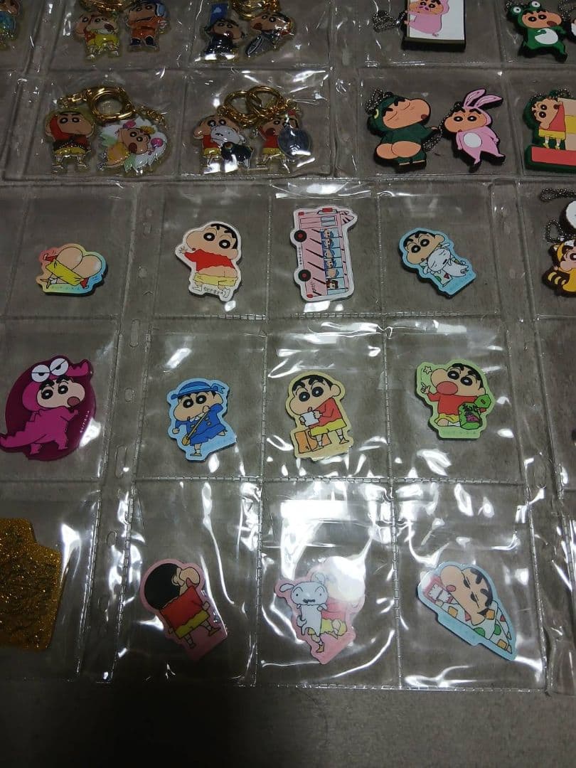 クレヨンしんちゃん ３Ｄアクリルキーホルダー などセット