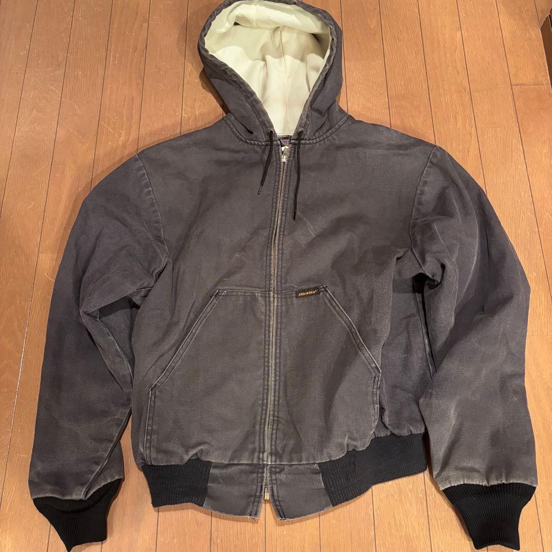 デッドストック　80-90s Dickies ダックジャケット グレー