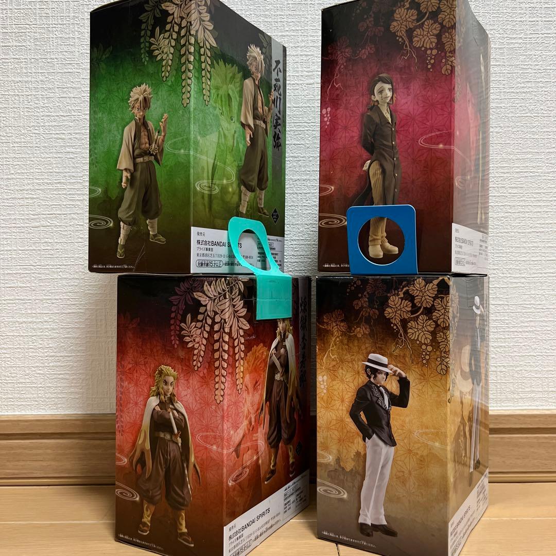 「未開封」鬼滅の刃 煉獄杏寿郎 フィギュア ほか4体セット