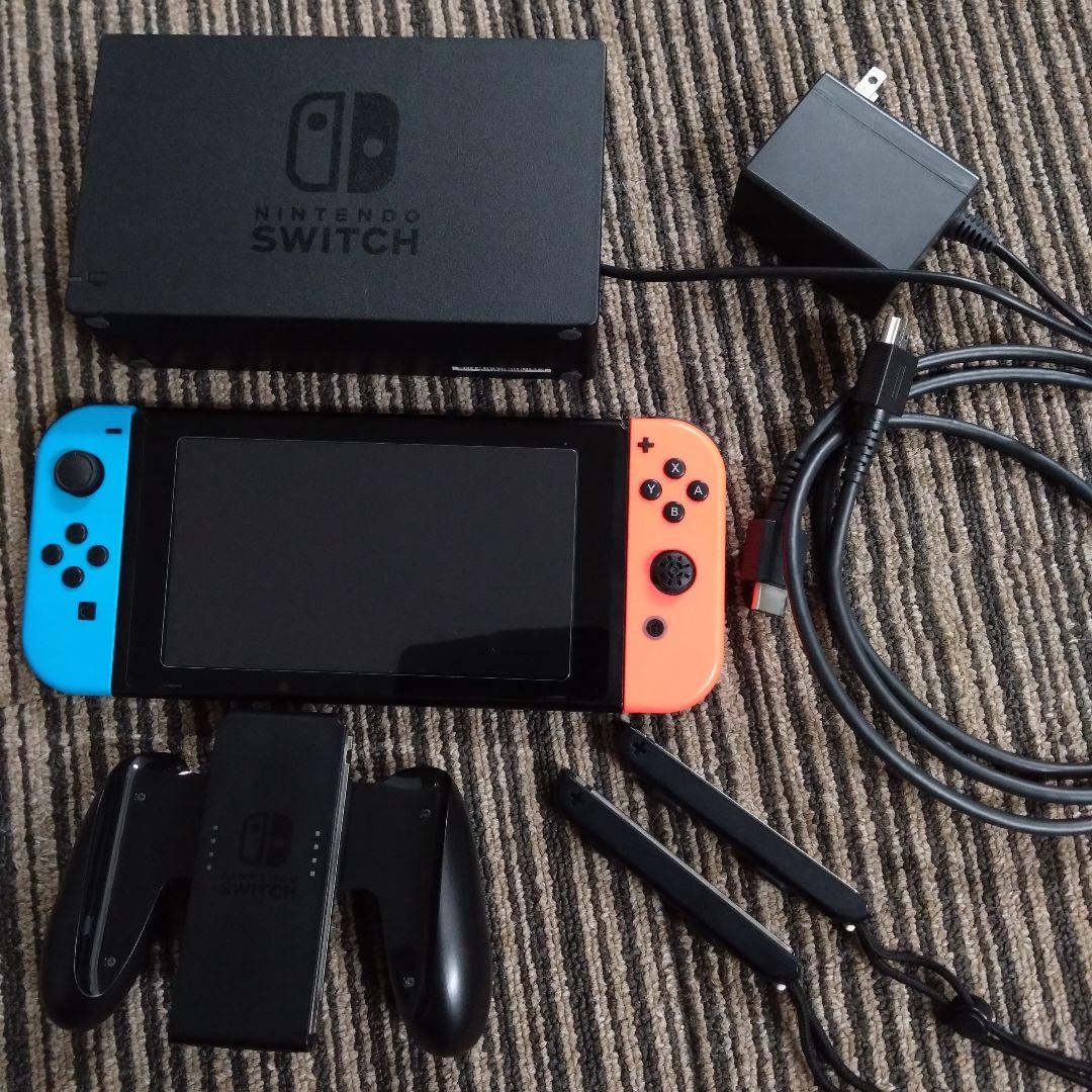 Nintendo Switch 青/赤ジョイコン　周辺機器付き　一部ジャンク品