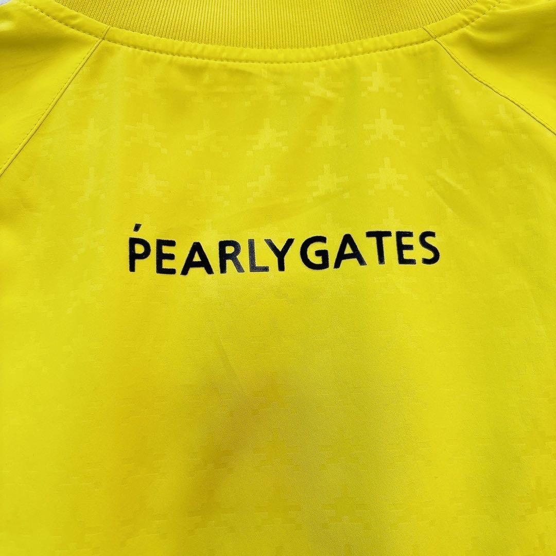 極美品　パーリーゲイツ　蓄熱裏地　スニード　ジャケット　星条旗　スター　イエロー