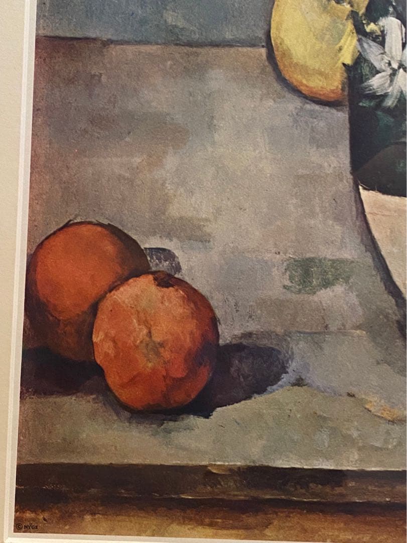 ポール・セザンヌ チューリップの花瓶 額縁 インテリア