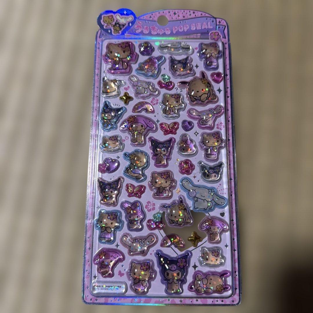 サンリオ うるちゅるポップシール8シートセット