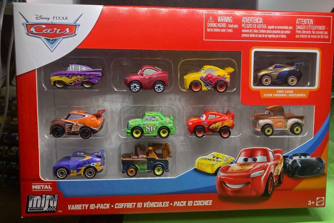 カーズ マテル ミニレーサーズ 10台セット ゴールド ジャクソン ストーム