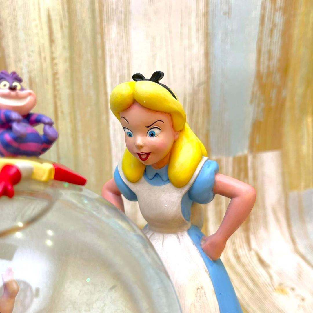 ふしぎの国のアリス フィギュア★スノーグローブ オルゴール