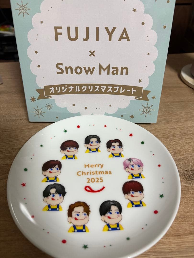 M*a様 不二家  Man オリジナルクリスマスプレート2025