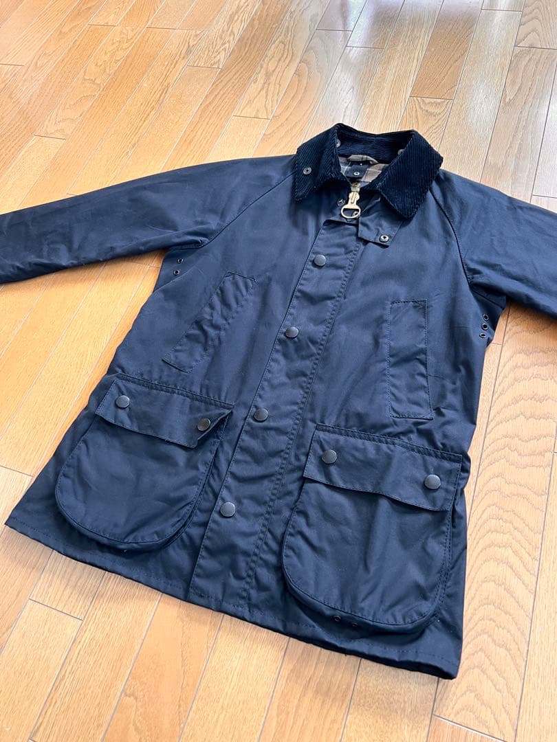 Barbour ビデイルSL ブラック34
