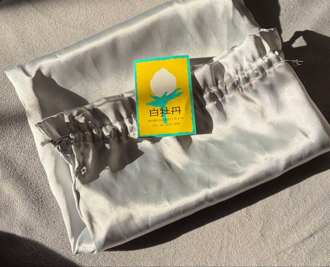 銀座◼︎白牡丹◼︎総ビーズバッグ 着物 謝恩会 冠婚葬祭 結婚式 パーティ 高級