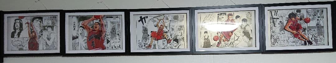 スラムダンク3D絵画8個セット