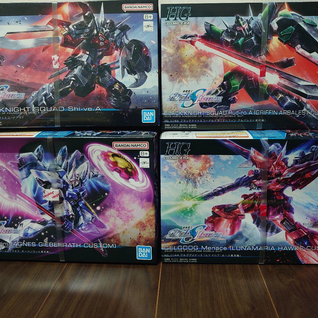 HG ギャンシュトローム　ゲルググメナース　ブラックナイトスコードシヴァ ルドラ