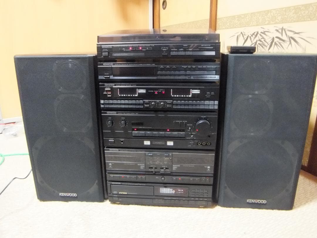 【引き取り限定】KENWOOD ROXY DG3　システムコンポ　中古