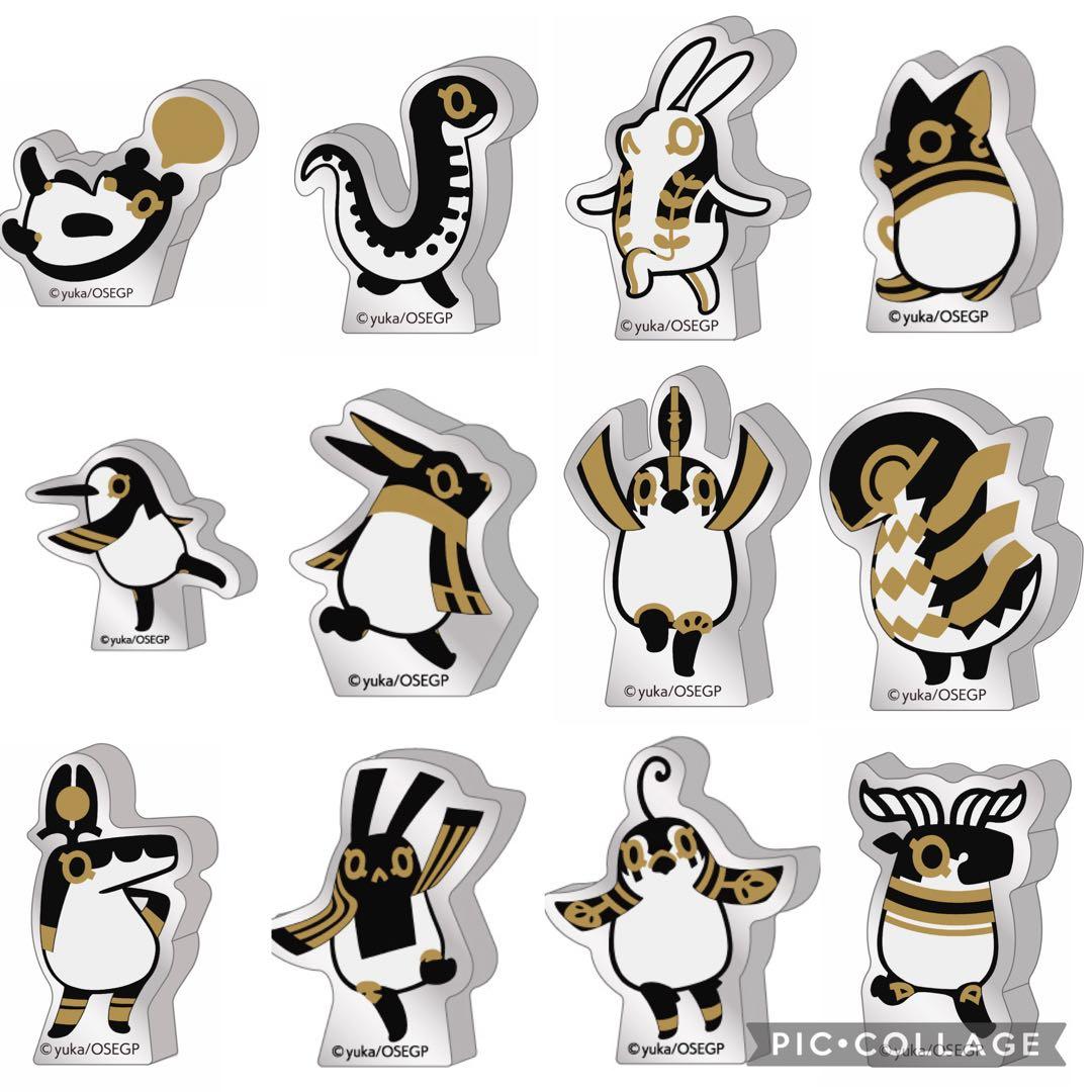 1個¥890　とーとつにエジプト神　アクリルますころっと