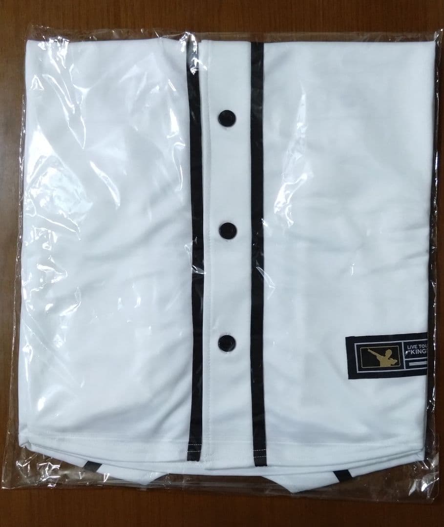 【FC限定】ベースボールシャツ WHITE　2025KINGDOM　三代目JSB