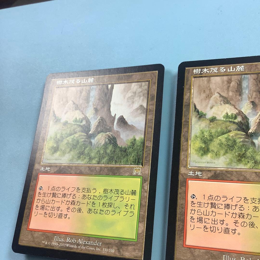 樹木茂る山麓/Wooded Foothills ONS日本語2枚セット