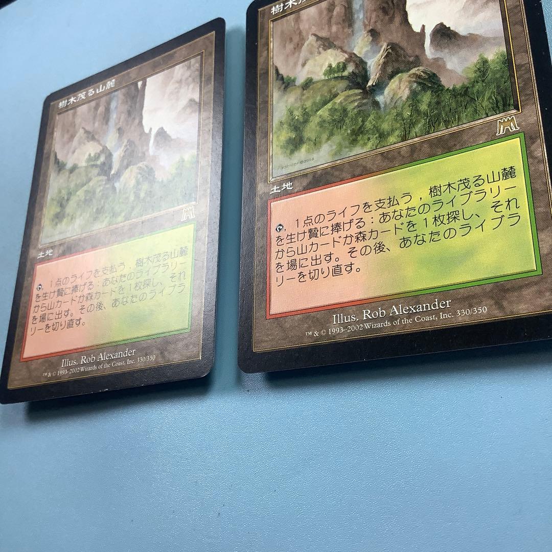 樹木茂る山麓/Wooded Foothills ONS日本語2枚セット