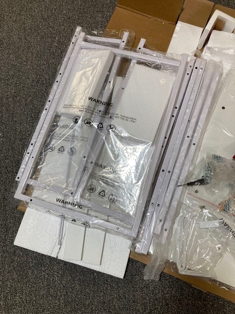 GTRACING ゲーミングデスク パソコンデスク L字 DL001 白