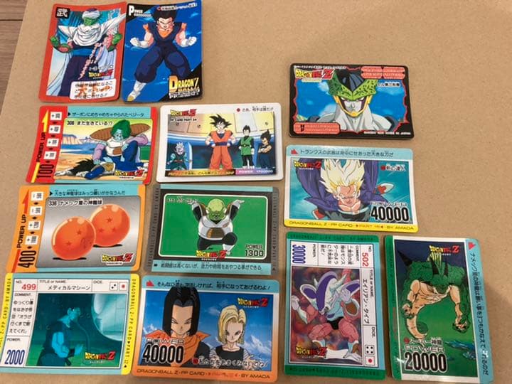 昔のドラゴンボールカードダス　混ぜ合わせセット