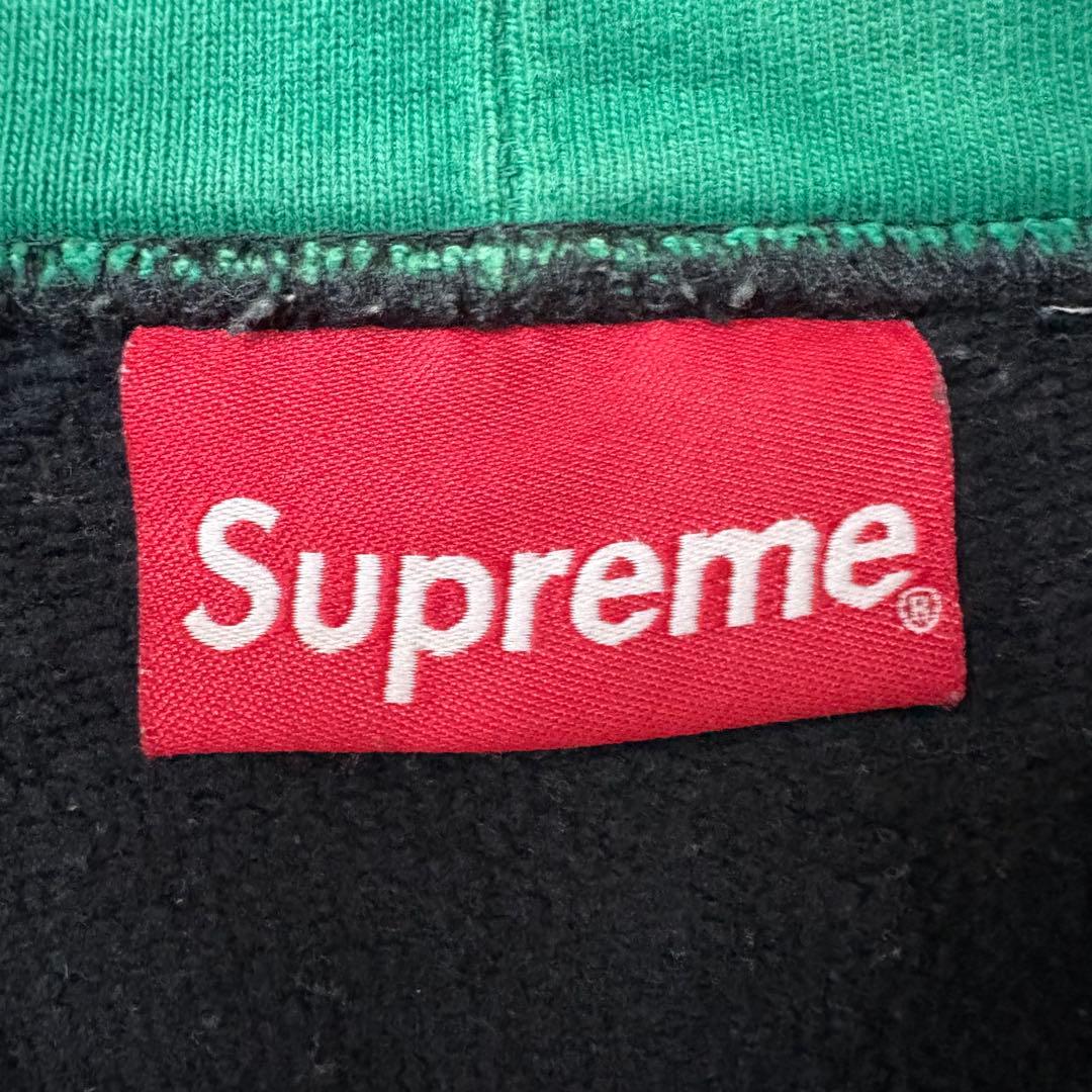 【激レア】SUPREME シュプリーム　パーカー　完売モデル　スウェット　刺繍