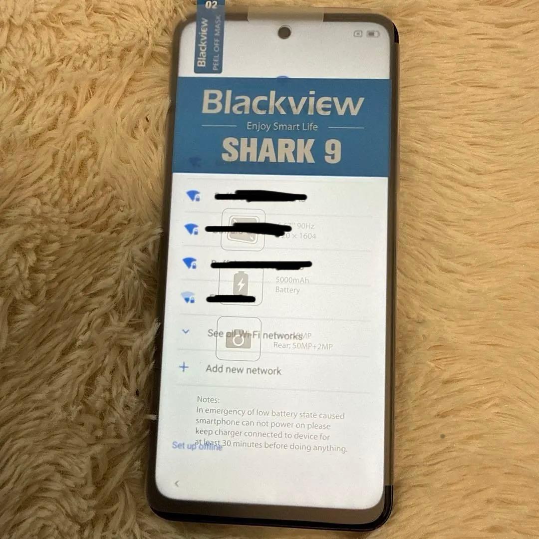 Blackview Shark9 24GB+256GB SIMフリー 5Gスマホ
