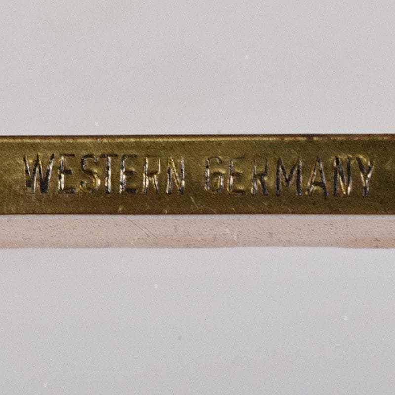 西ドイツ　銅製　キリスト磔刑像　クロス　十字架　C　7763