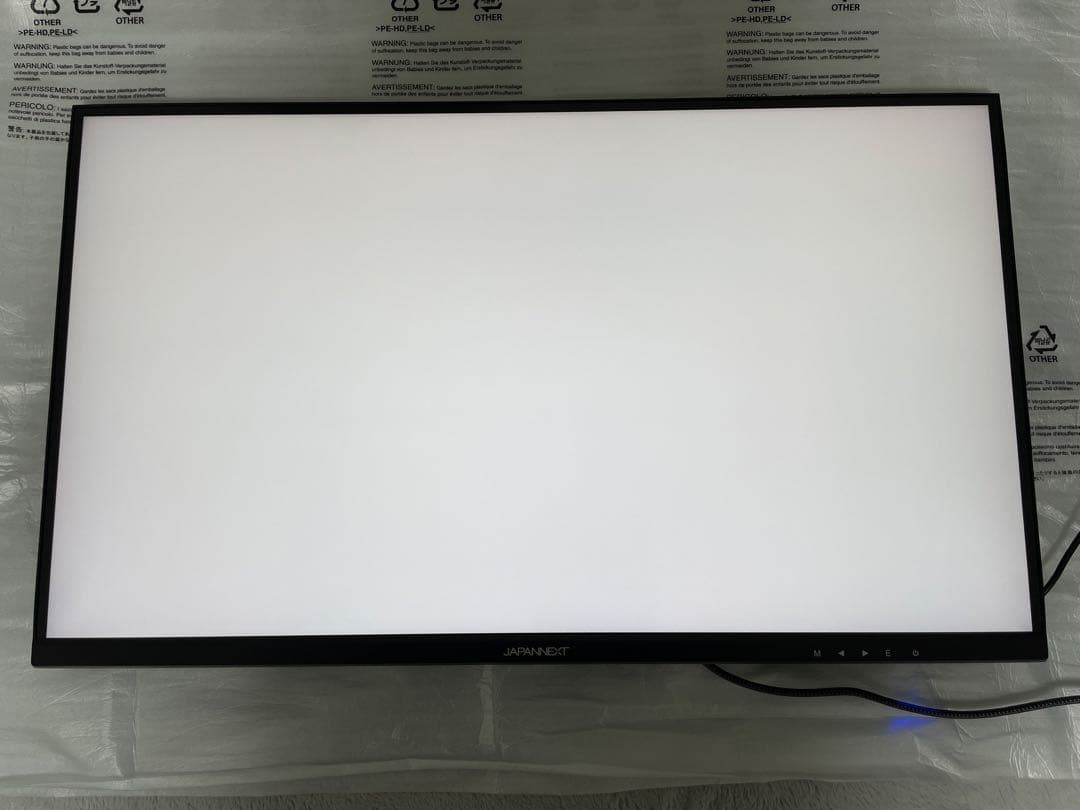 JAPANNEXT 4Kゲーミングモニター 27インチ USB-C ドット抜け無