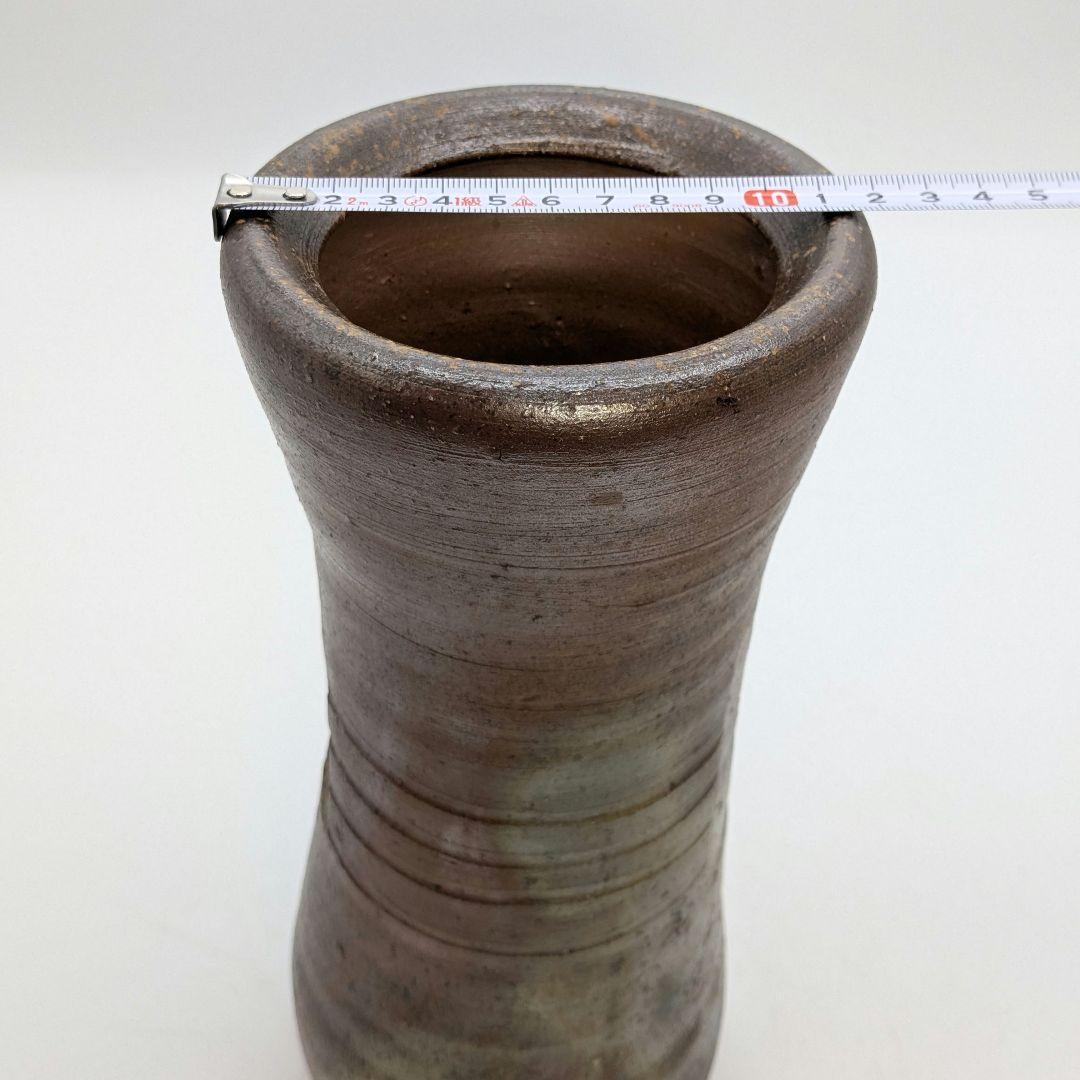 伝統工芸士 高原敏 備前焼 細水指B 共箱共布栞 水差し 抹茶道具 茶器 食器