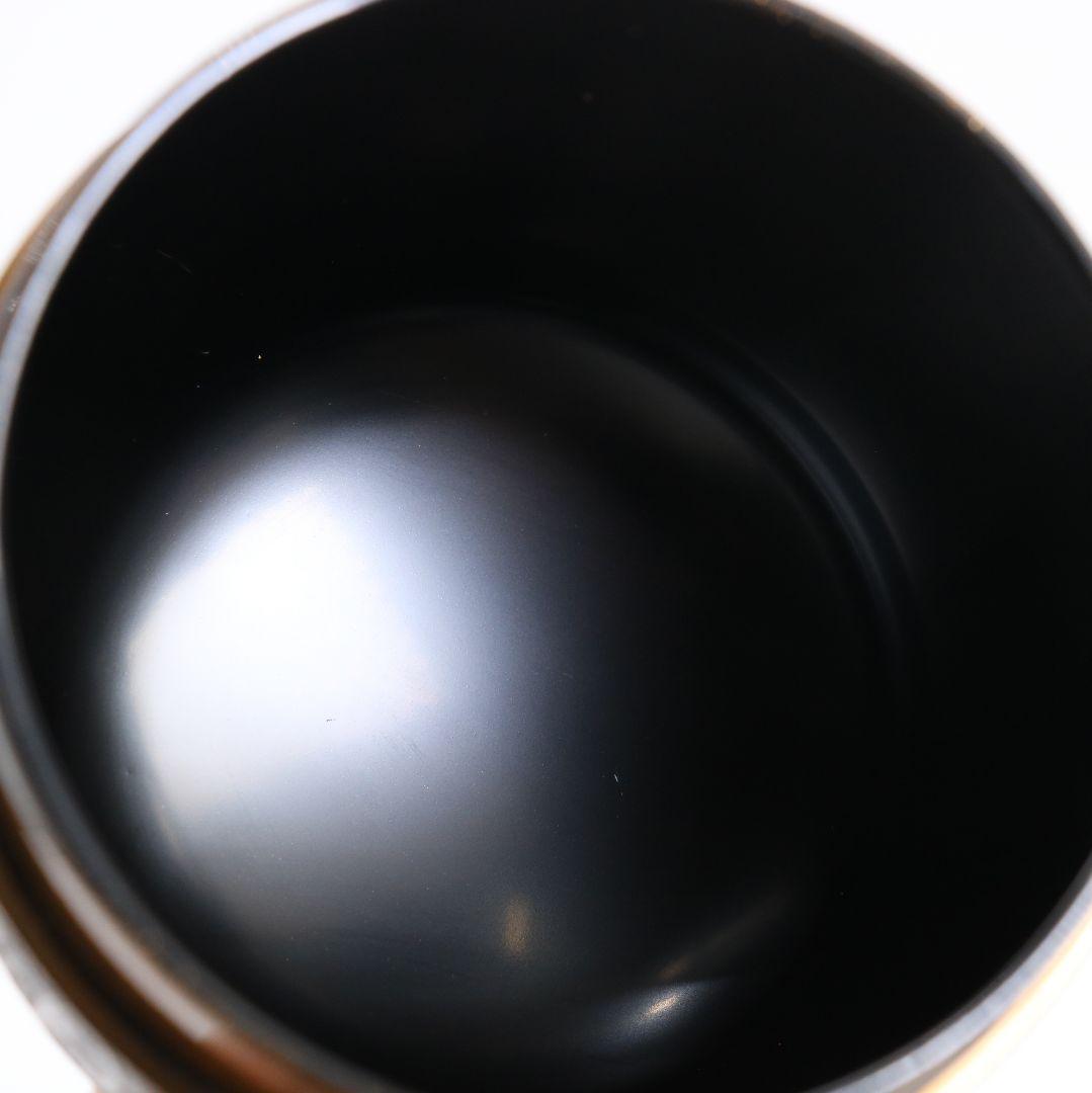 浜崎貞鳳作 水仙蒔絵 棗 金梨子地 茶道具 共箱　rM785　N4