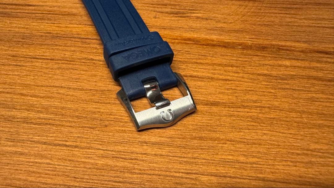 美品オメガ純正 シーマスター ダイバー300M ラバーベルト 20mm