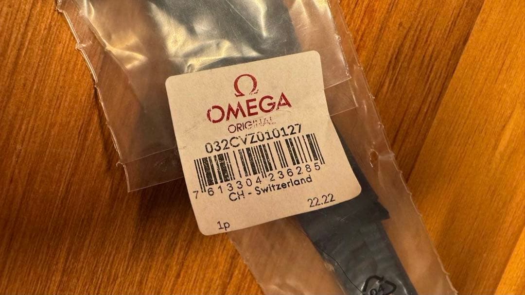 美品オメガ純正 シーマスター ダイバー300M ラバーベルト 20mm