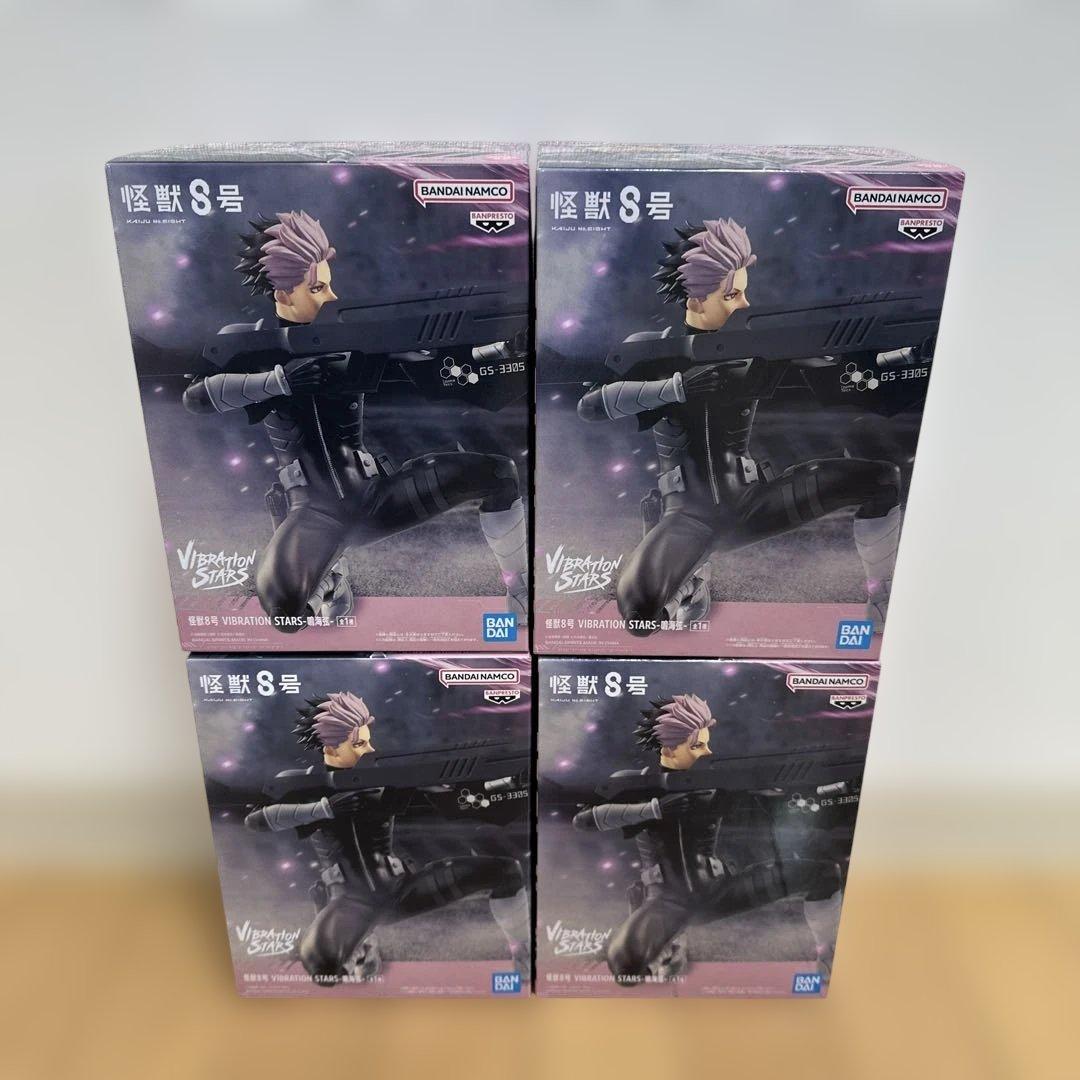 怪獣8号 鳴海弦 フィギュア　4体セット