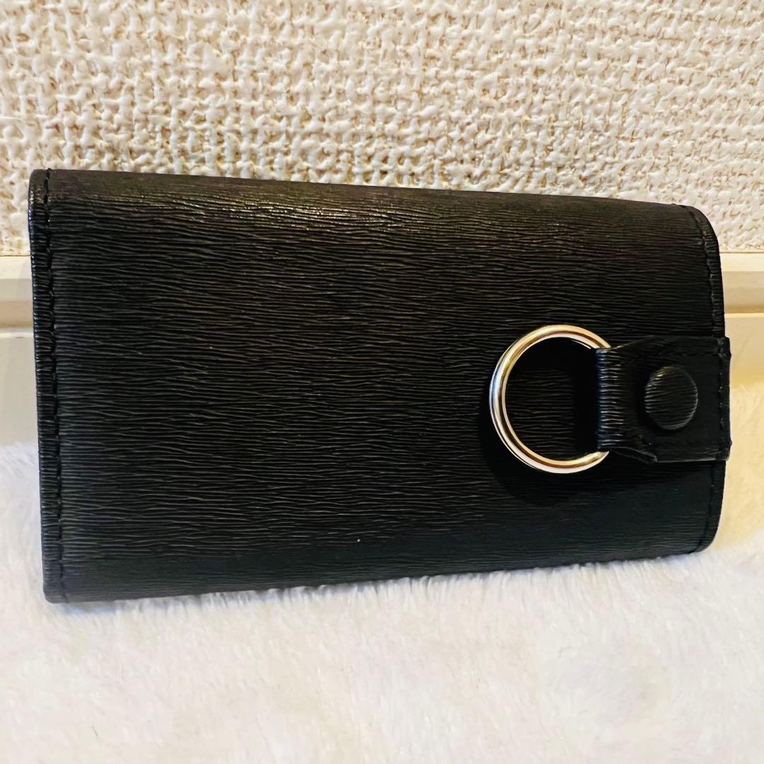 【未使用に近い】PORTER ポーター カレント 4連キーケース ブラック