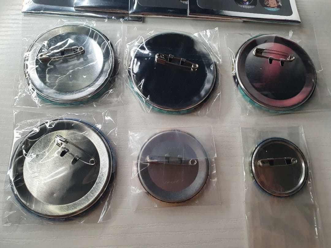 コードギアス サンキューマート 缶バッジ スザク 6点セット