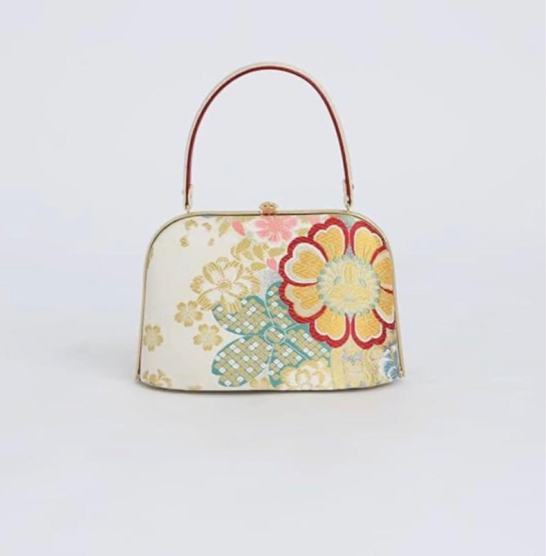 正絹帯草履バックセット　　Fサイズ