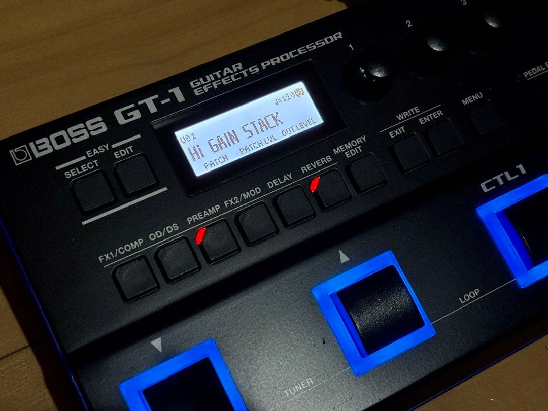BOSS GT-1 マルチエフェクター【動作確認済・本体のみ】