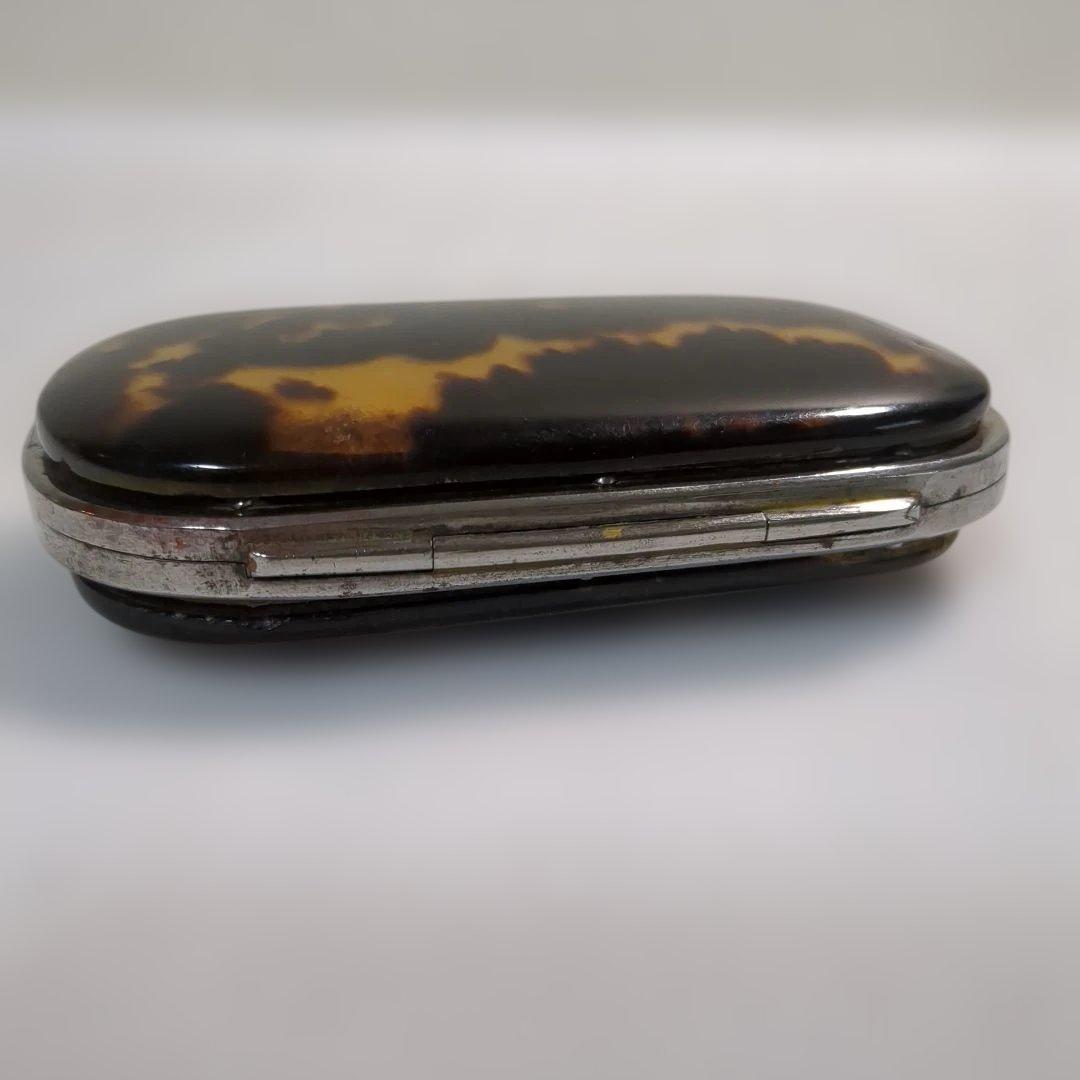 本鼈甲 小銭入れ ヴィンテージ 古美術