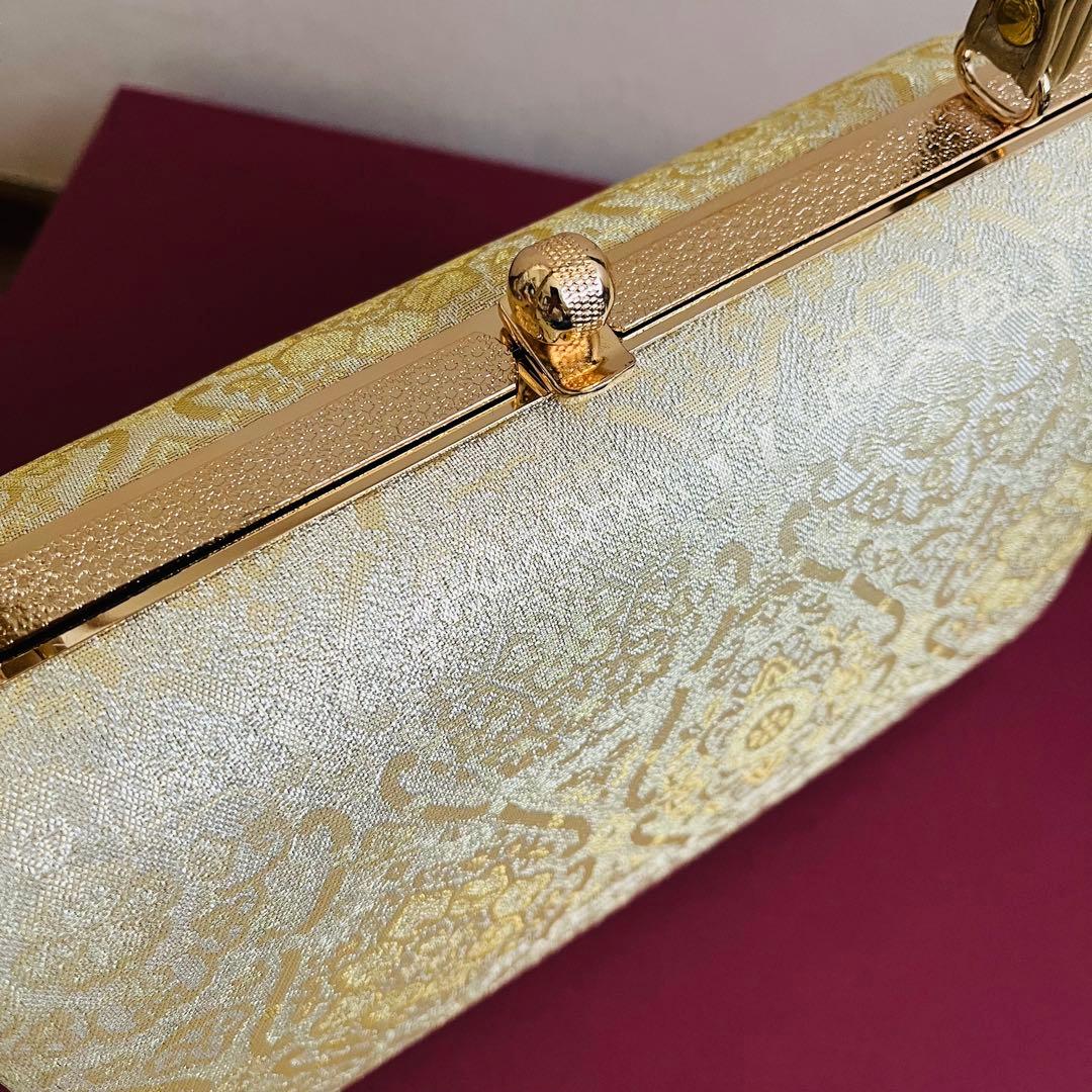 【美品】礼装用草履バッグ　結婚式　黒留袖 フォーマル　M.Lサイズ